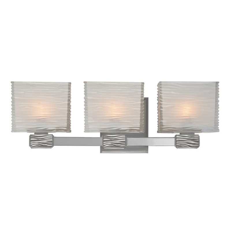 Hudson Valley 4663-SN Hartsdale Three Light Bath Bracket, Satin Nickel