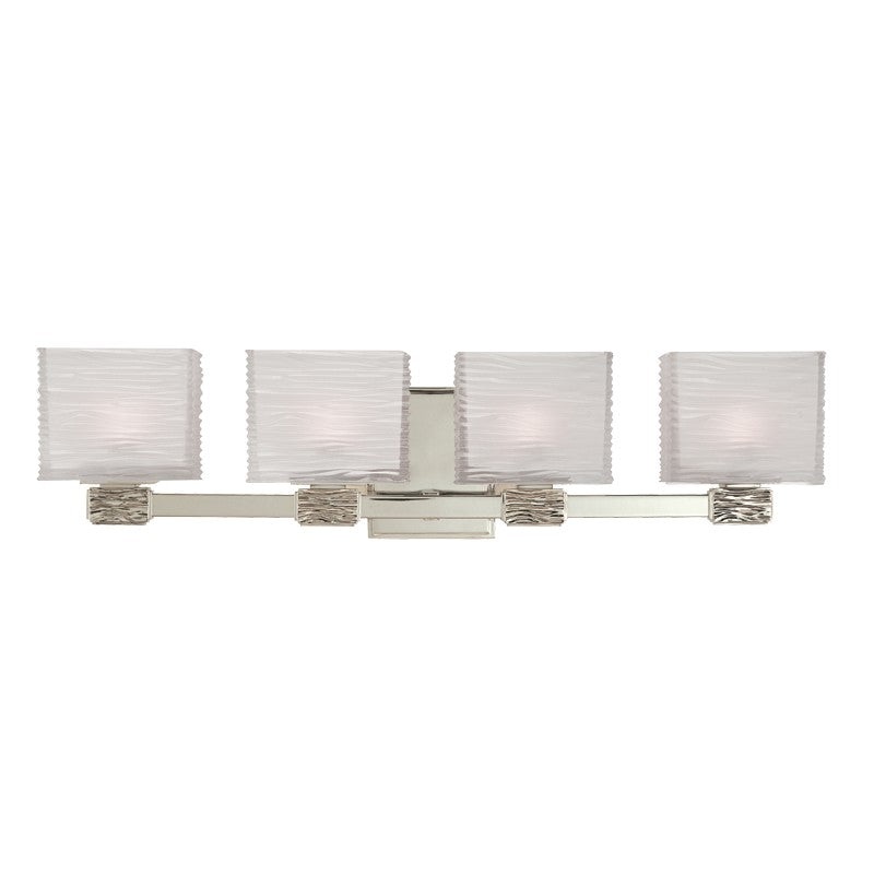 Hudson Valley 4664-SN Hartsdale Four Light Bath Bracket, Satin Nickel