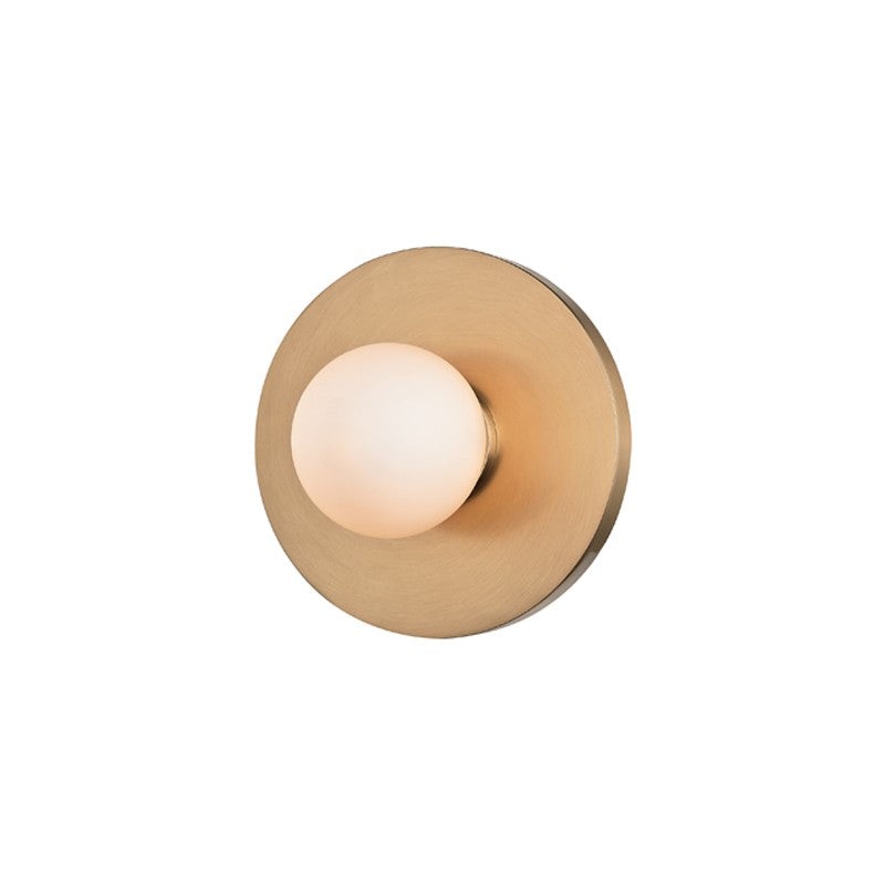 Hudson Valley 7000-AGB Taft LED Wall Sconce, Aged Brass
