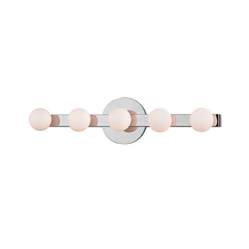 Hudson Valley 7005-PC Taft LED Wall Sconce, Polished Chrome (Discontinued)