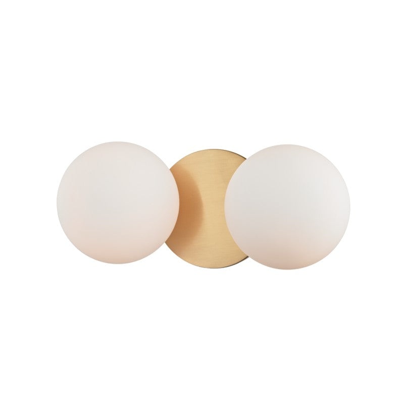 Hudson Valley 9082-AGB Baird LED Bath Bracket, Aged Brass