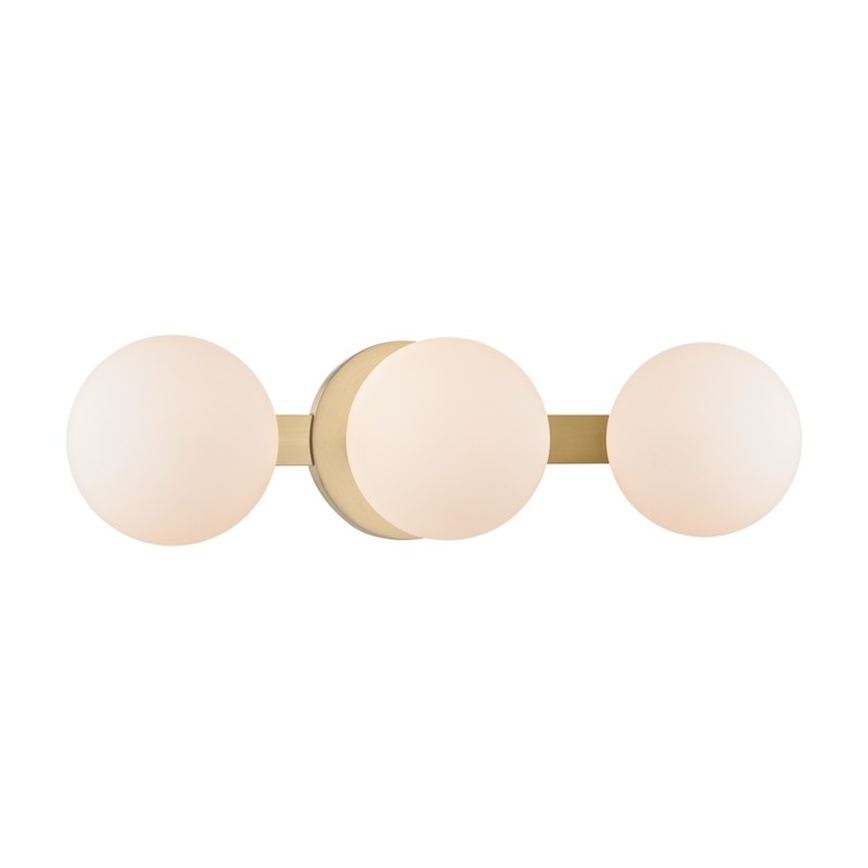 Hudson Valley 9083-AGB Baird LED Bath Bracket, Aged Brass