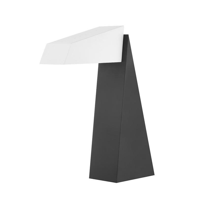 Hudson Valley KBS1350202-AGB Ratio LED Table Lamp, Aged Brass (Discontinued)