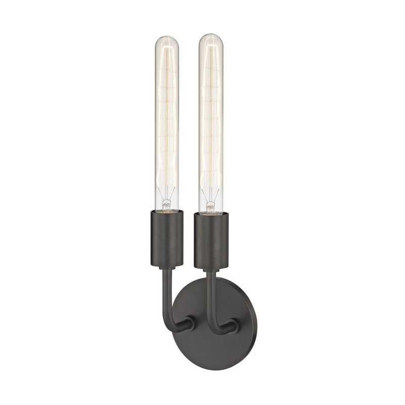 Mitzi H109102-OB Ava Two Light Wall Sconce, Old Bronze