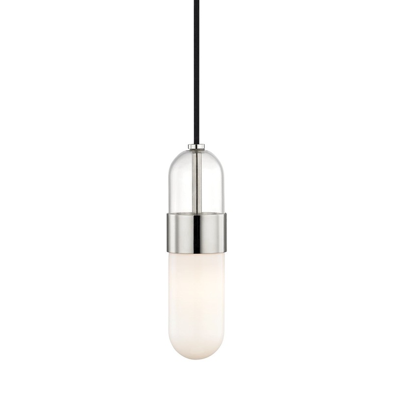 Mitzi H126701-PN Emilia LED Pendant, Polished Nickel
