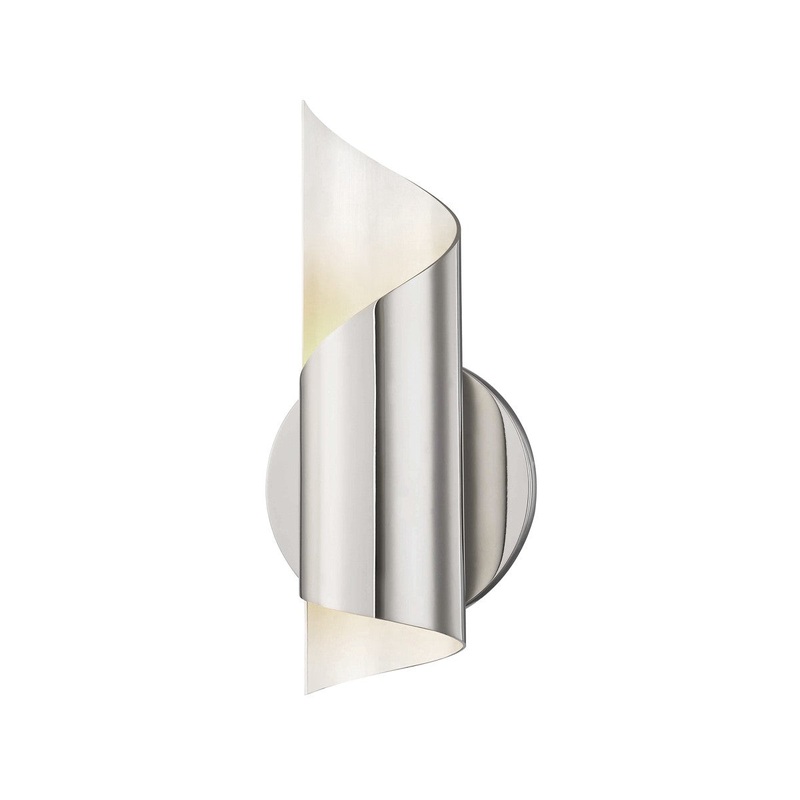 Mitzi H161101-PN Evie LED Wall Sconce, Polished Nickel