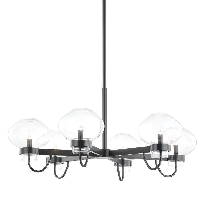 Mitzi H408806-OB Korey LED Chandelier, Old Bronze