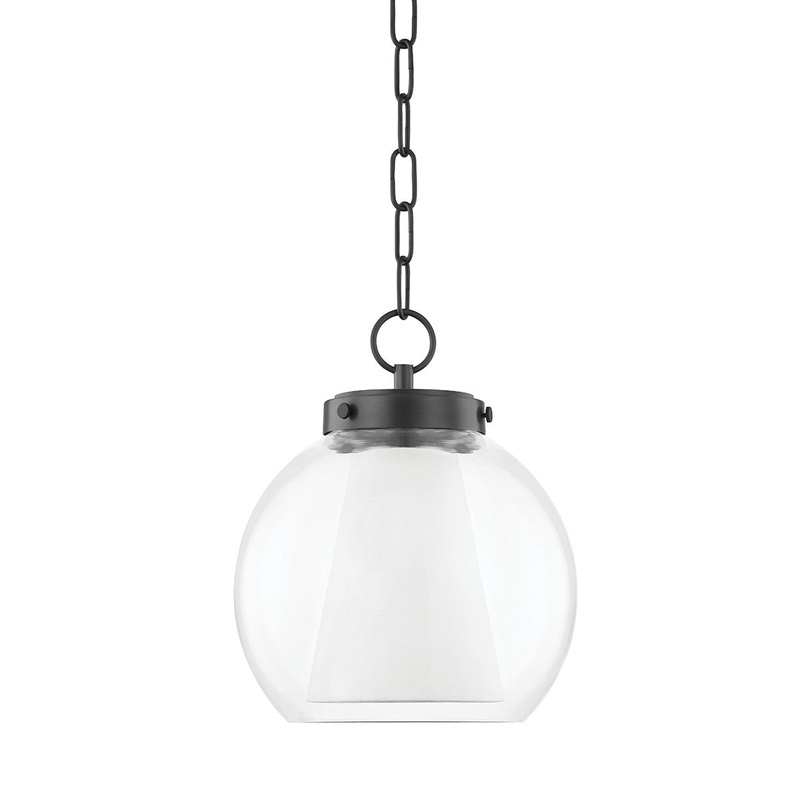 Mitzi H457701S-OB Sasha One Light Pendant, Old Bronze