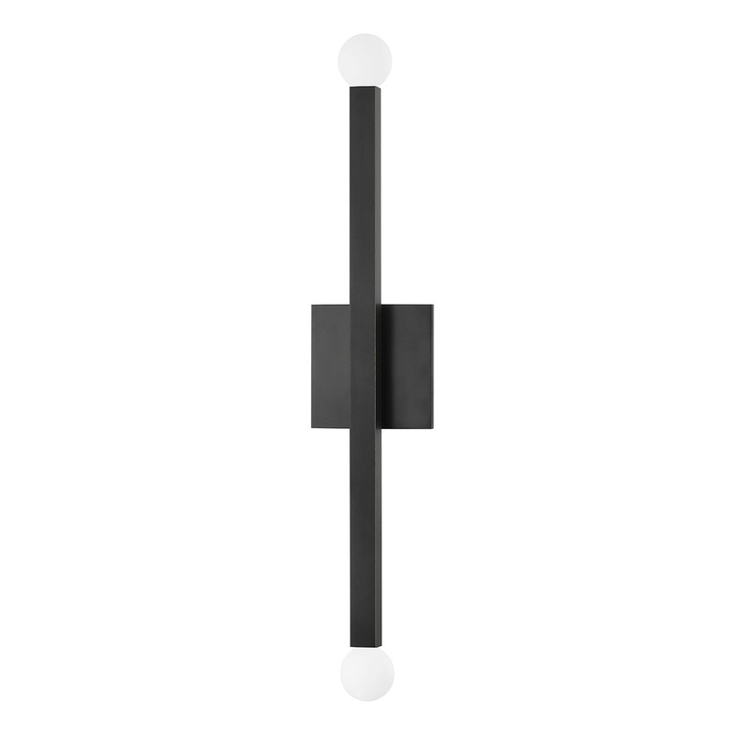 Mitzi H463102-OB Dona Two Light Wall Sconce, Old Bronze