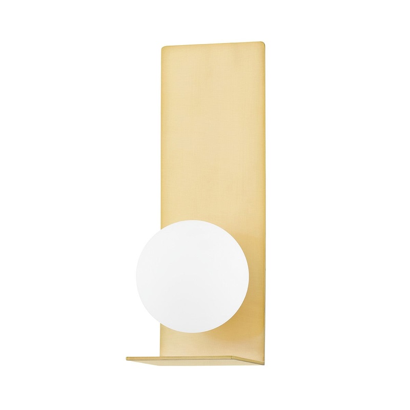 Mitzi H533101-AGB Lani LED Wall Sconce, Aged Brass