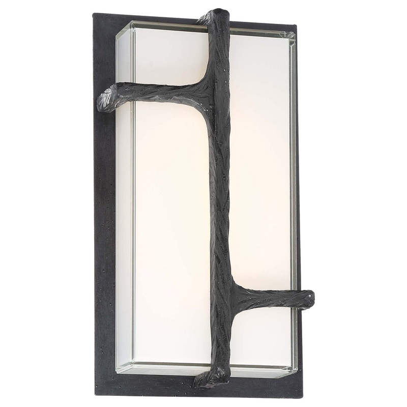 George Kovacs P1144-039-L Sirato LED Wall Sconce, Spanish Iron