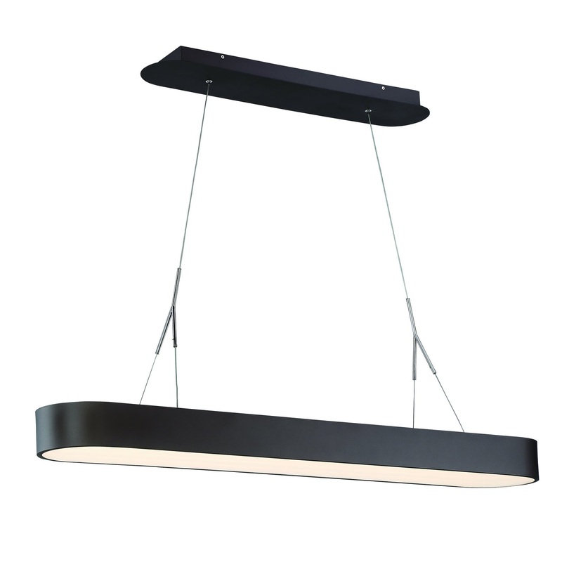 George Kovacs P1170-617-L Step Up LED Pendant, Bronze