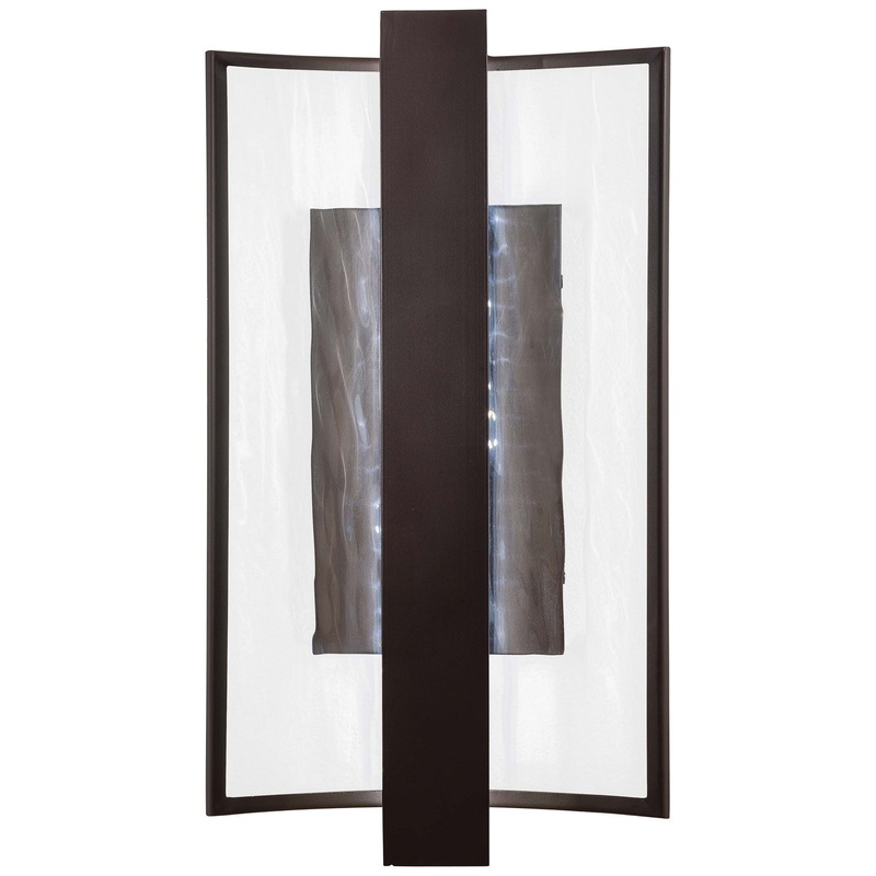 George Kovacs P1207-615B-L Sidelight LED Wall Sconce, Dorian Bronze