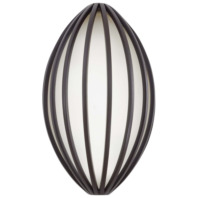 George Kovacs P1232-615B-L Corduroy LED Pocket Lantern, Dorian Bronze