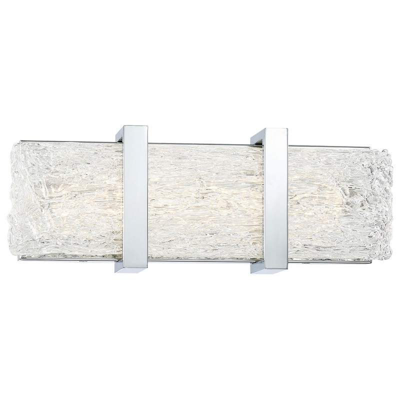 George Kovacs P1382-077-L Forest Ice II LED Bath, Chrome