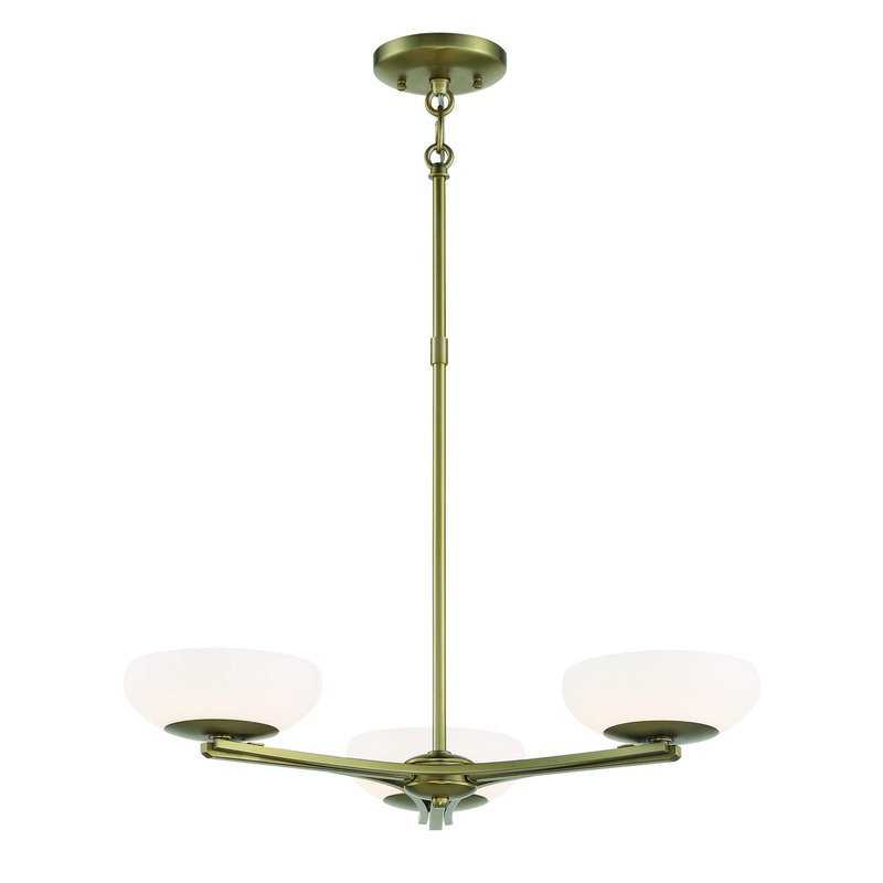 George Kovacs P1463-695-L Scale LED Chandelier, Soft Rass