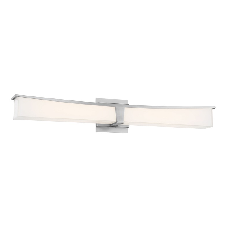 George Kovacs P1534-084-L Plane LED Bath, Brushed Nickel