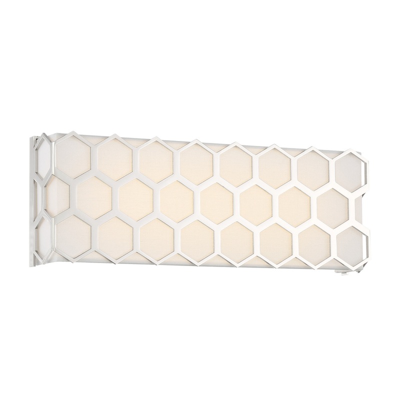 George Kovacs P1892-613-L Missing Link LED Bath, Polished Nickel