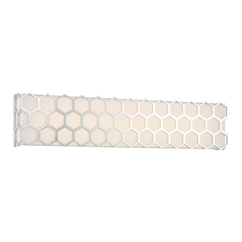 George Kovacs P1894-613-L Missing Link LED Bath, Polished Nickel