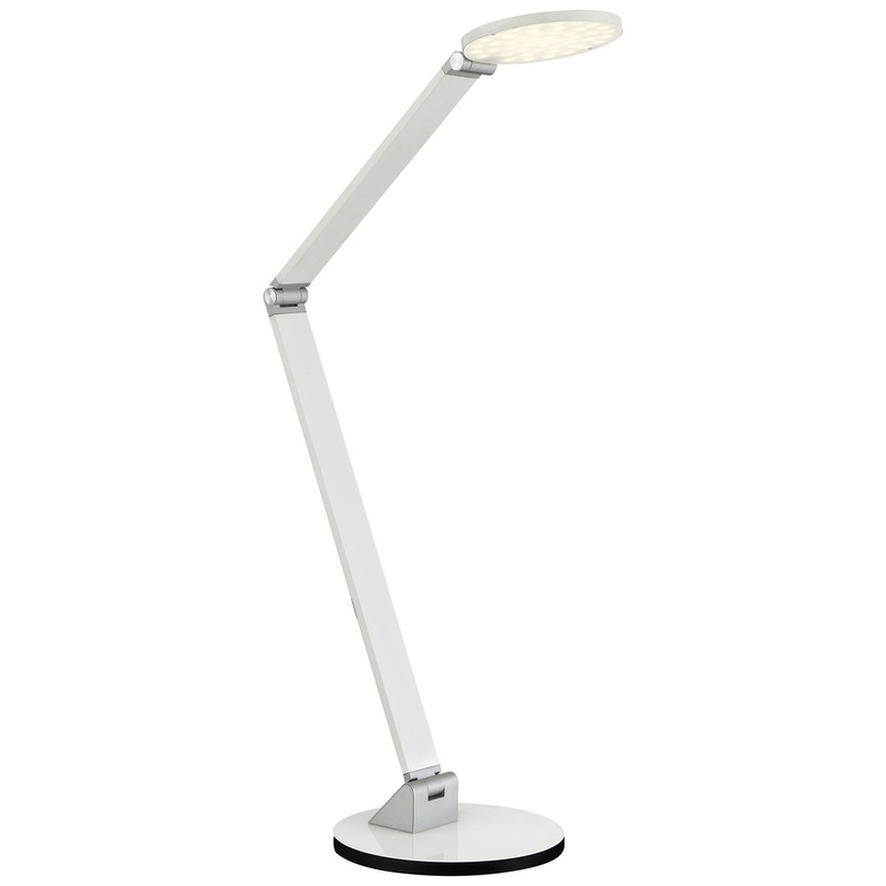 George Kovacs P305-1-044-L George`S Reading Room LED Table Lamp, White