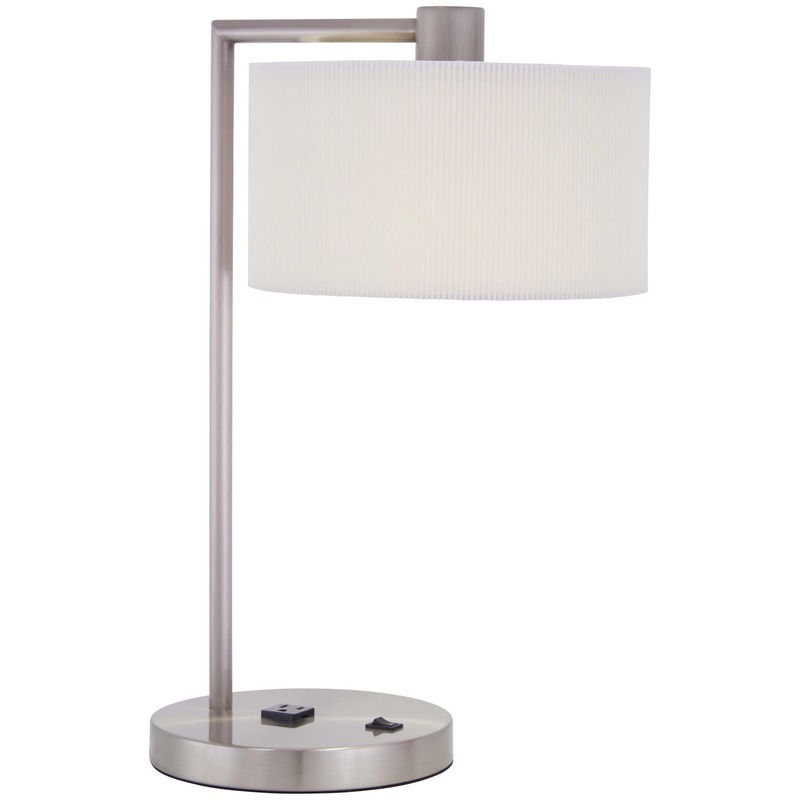 George Kovacs P352-1-084 Park LED Table Lamp, Brushed Nickel