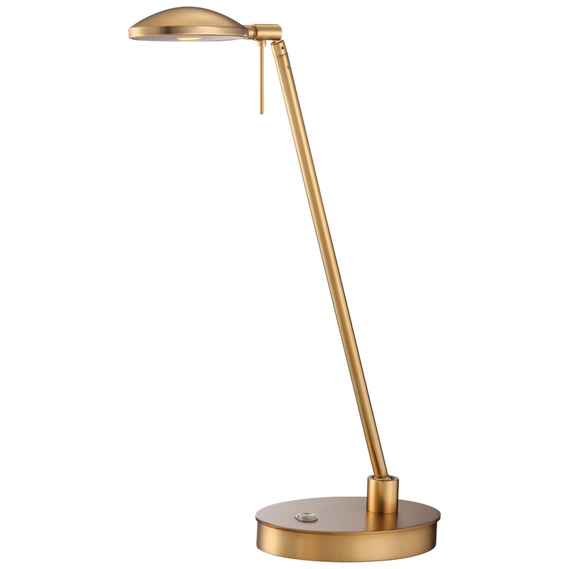 George Kovacs P4336-248 George's Reading Room LED Table Lamp, Honey Gold
