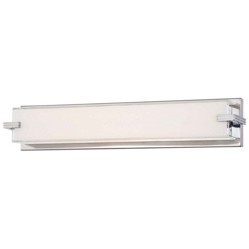 George Kovacs P5216-077-L Cubism LED Bath, Chrome