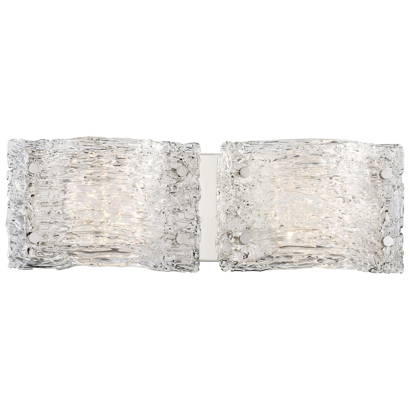 George Kovacs P5282-077-L Forest Ice LED Bath, Chrome