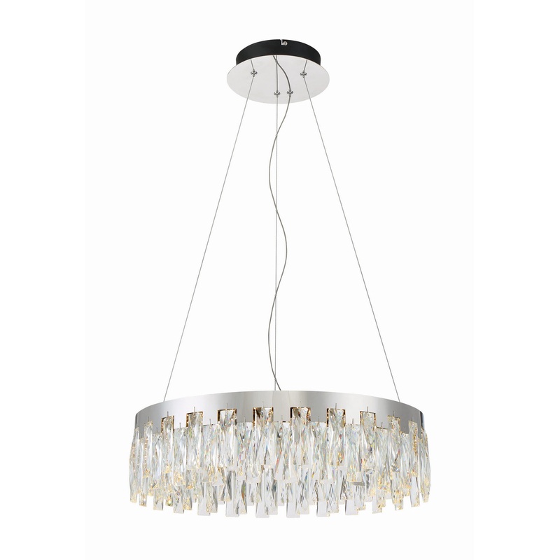 George Kovacs P5330-077-L Curio LED Pendant, Chrome