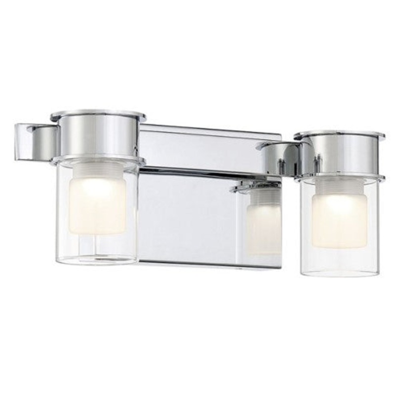 George Kovacs P5412-077-L Herald Square LED Bath, Chrome