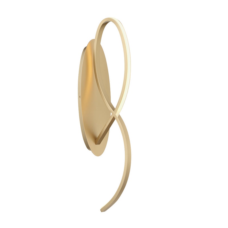 George Kovacs P5432-697-L Astor LED Wall Sconce, Soft Gold