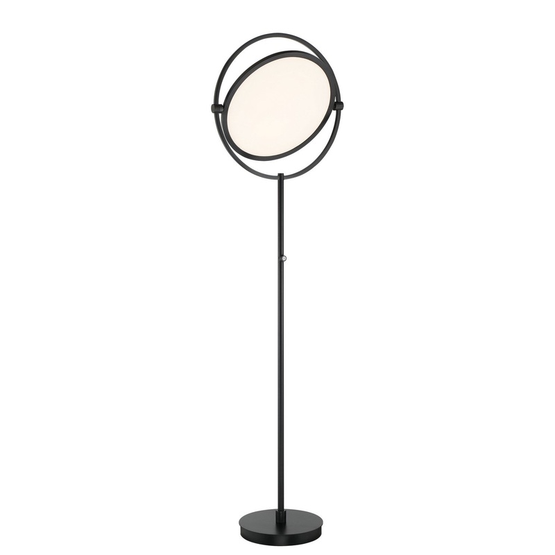 George Kovacs P5543-66A-L Studio 23 LED Floor Lamp, Coal