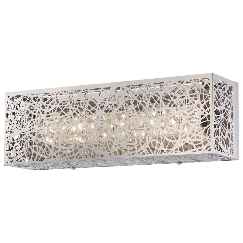 George Kovacs P6982-077-L Hidden Gems LED Bath, Chrome
