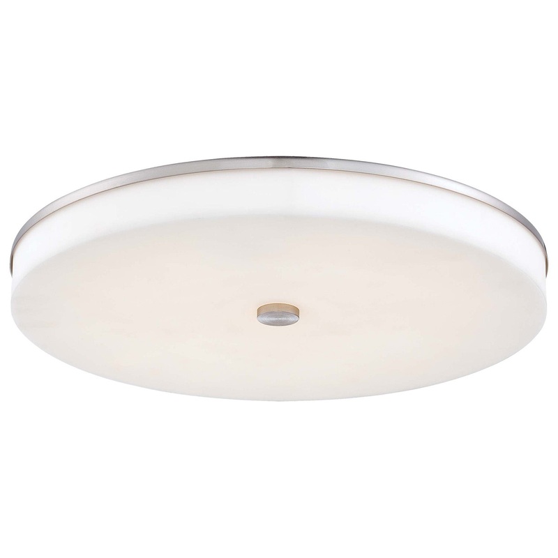 George Kovacs P950-084-L U.H.O. LED Wall Sconce/ Flush Mount, Brushed Nickel