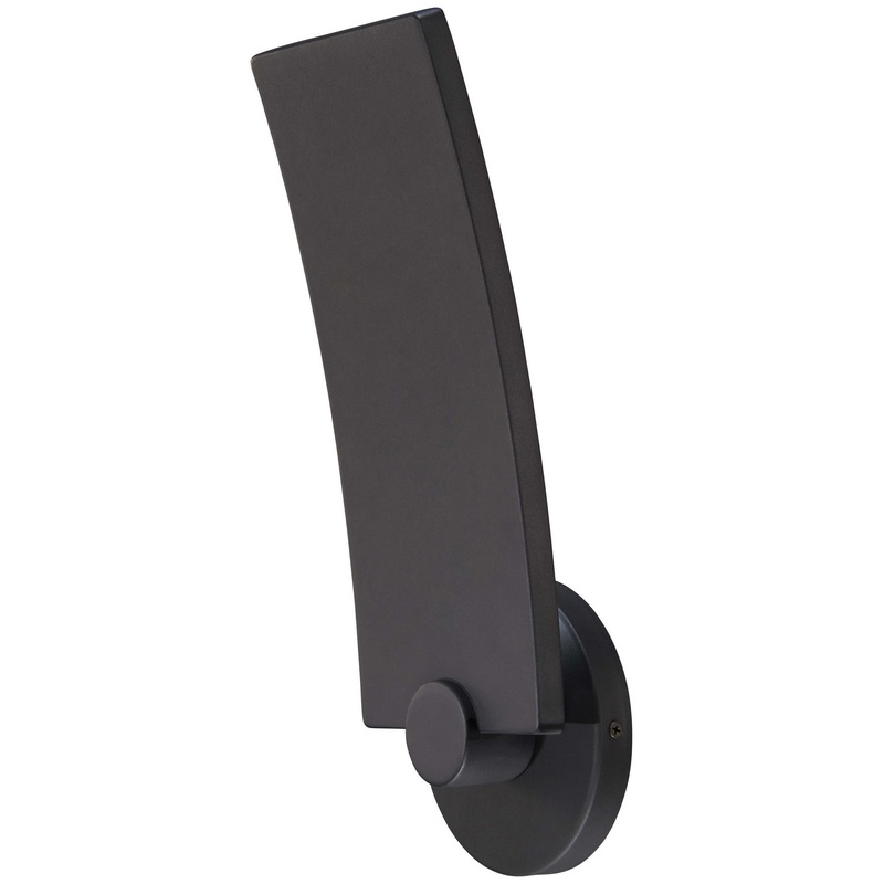 George Kovacs P1235-066-L Flipout LED Wall Sconce, Coal