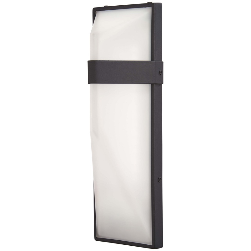 George Kovacs P1237-066-L Wedge LED Pocket Lantern, Coal