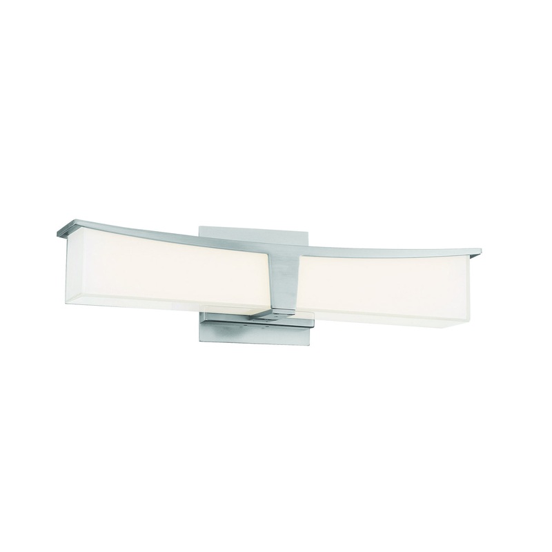 George Kovacs P1532-084-L Plane LED Bath, Brushed Nickel