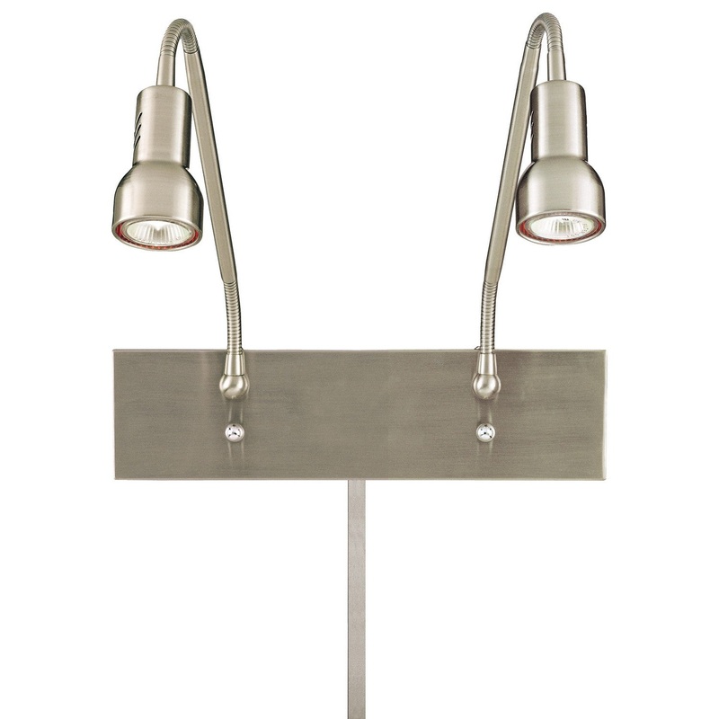 George Kovacs P4400-084-L Save Your Marriage LED Wall Lamp, Brushed Nickel