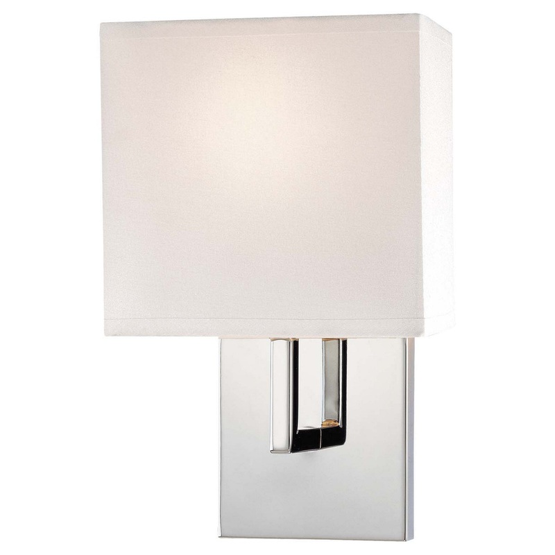 George Kovacs P470-077 George Kovacs One Light Wall Sconce, Chrome