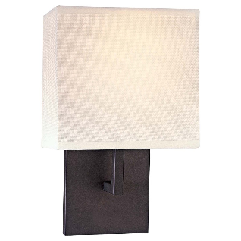 George Kovacs P470-617 George Kovacs One Light Wall Sconce, Bronze