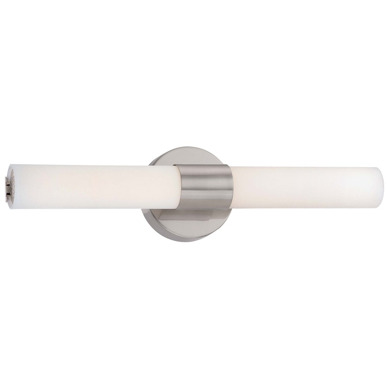 George Kovacs P5042-084-L Saber II LED Bath, Brushed Nickel