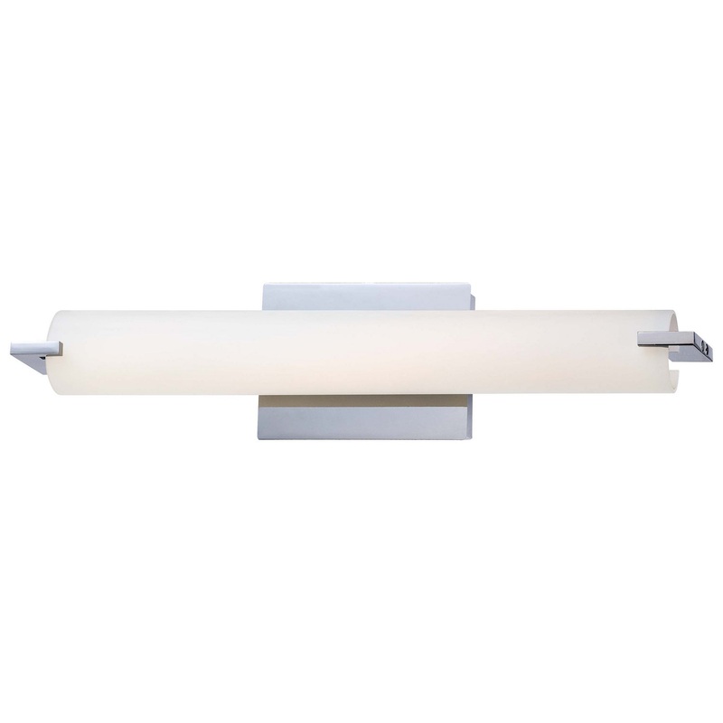 George Kovacs P5044-077-L Tube LED Bath, Chrome