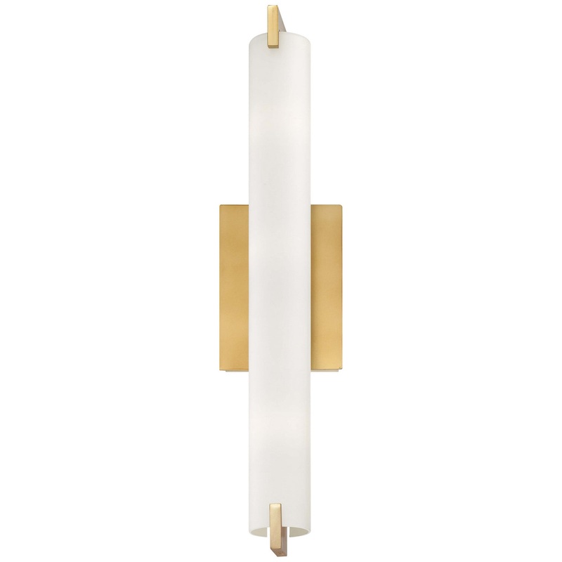 George Kovacs P5044-248 Tube Three Light Wall Sconce, Honey Gold