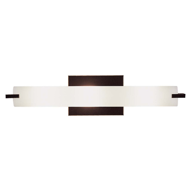 George Kovacs P5044-37B Tube Three Light Bath, Dark Restoration Bronze