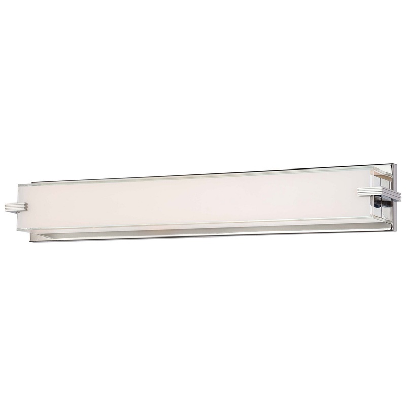 George Kovacs P5217-077-L Cubism LED Bath, Chrome