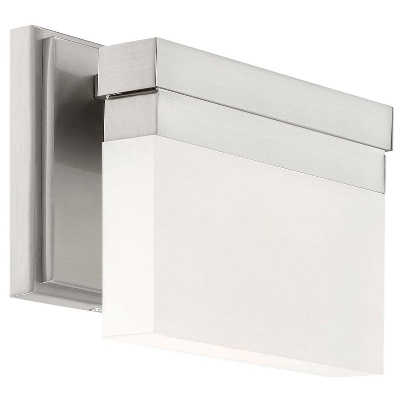 George Kovacs P5721-084-L Skinny LED Wall Sconce, Brushed Nickel