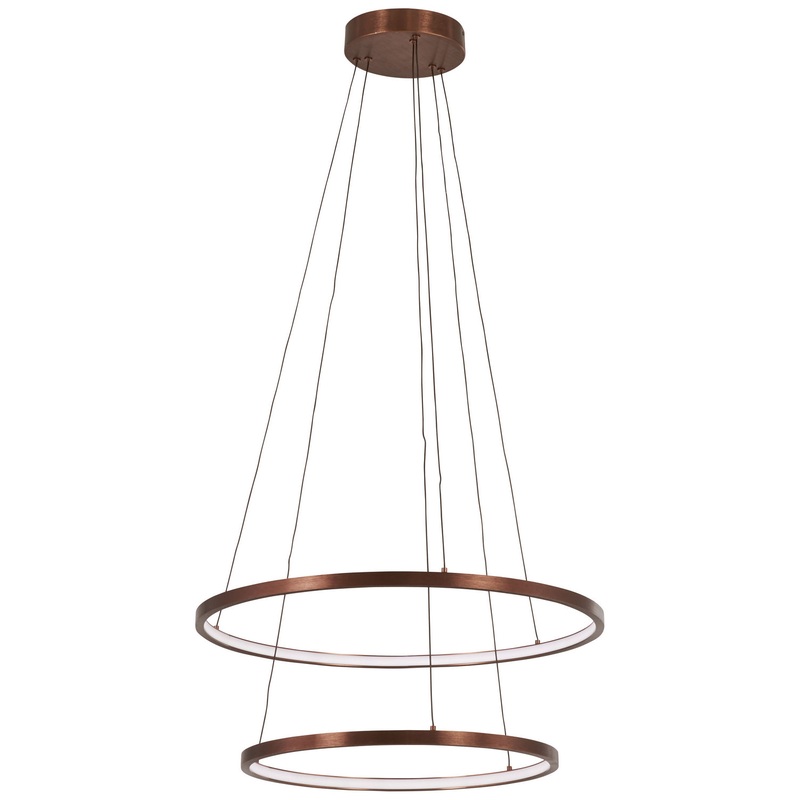 George Kovacs P8162-670-L Full Orbit LED Pendant, Satin Bronze