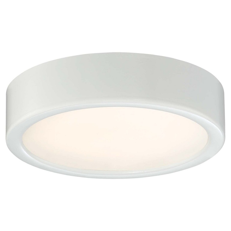 George Kovacs P840-044-L George Kovacs LED Flush Mount, White