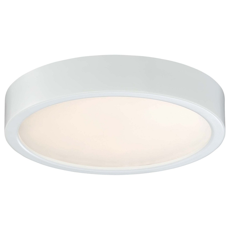 George Kovacs P841-044-L George Kovacs LED Flush Mount, White