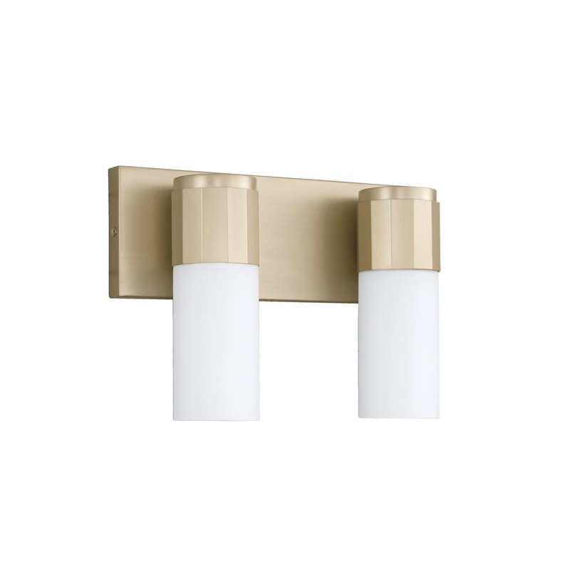 Capital Lighting 146221SF Sutton Two Light Vanity, Soft Gold (Discontinued)